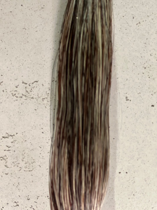 Schweifhaare dark flaxen sorrel (Dunkelfuchs meliert) 0,5 kg